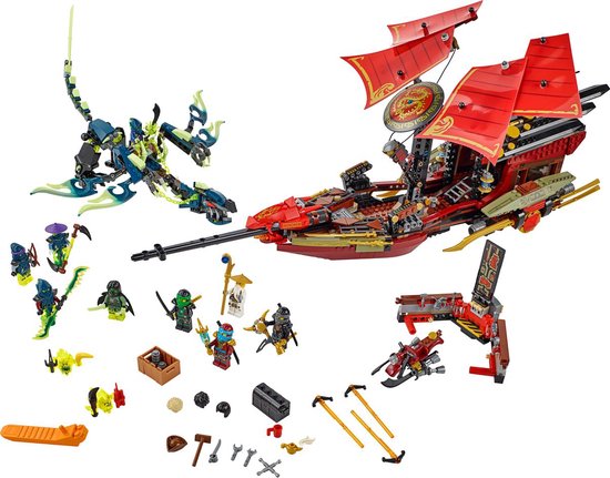 gevolgtrekking Kwestie oplichter 70738 LEGO NINJAGO Laatste Vlucht van de Destiny's Bounty – Special Bricks